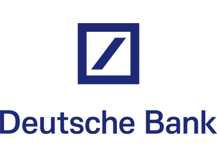 Das Deutsche Bank-Logo verlinkt auf die Website unter https://www.deutsche-bank.de/