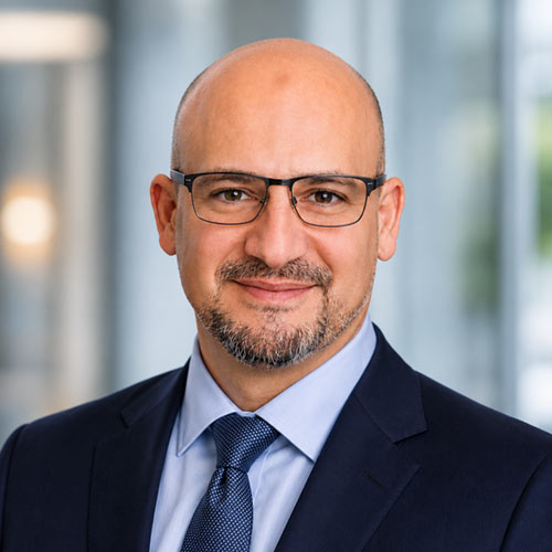 Porträtfoto von Ghiath Bilal
